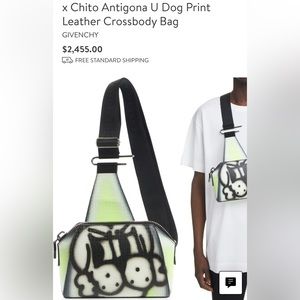 Givenchy x Chito Antigona Dog Print Crossbody